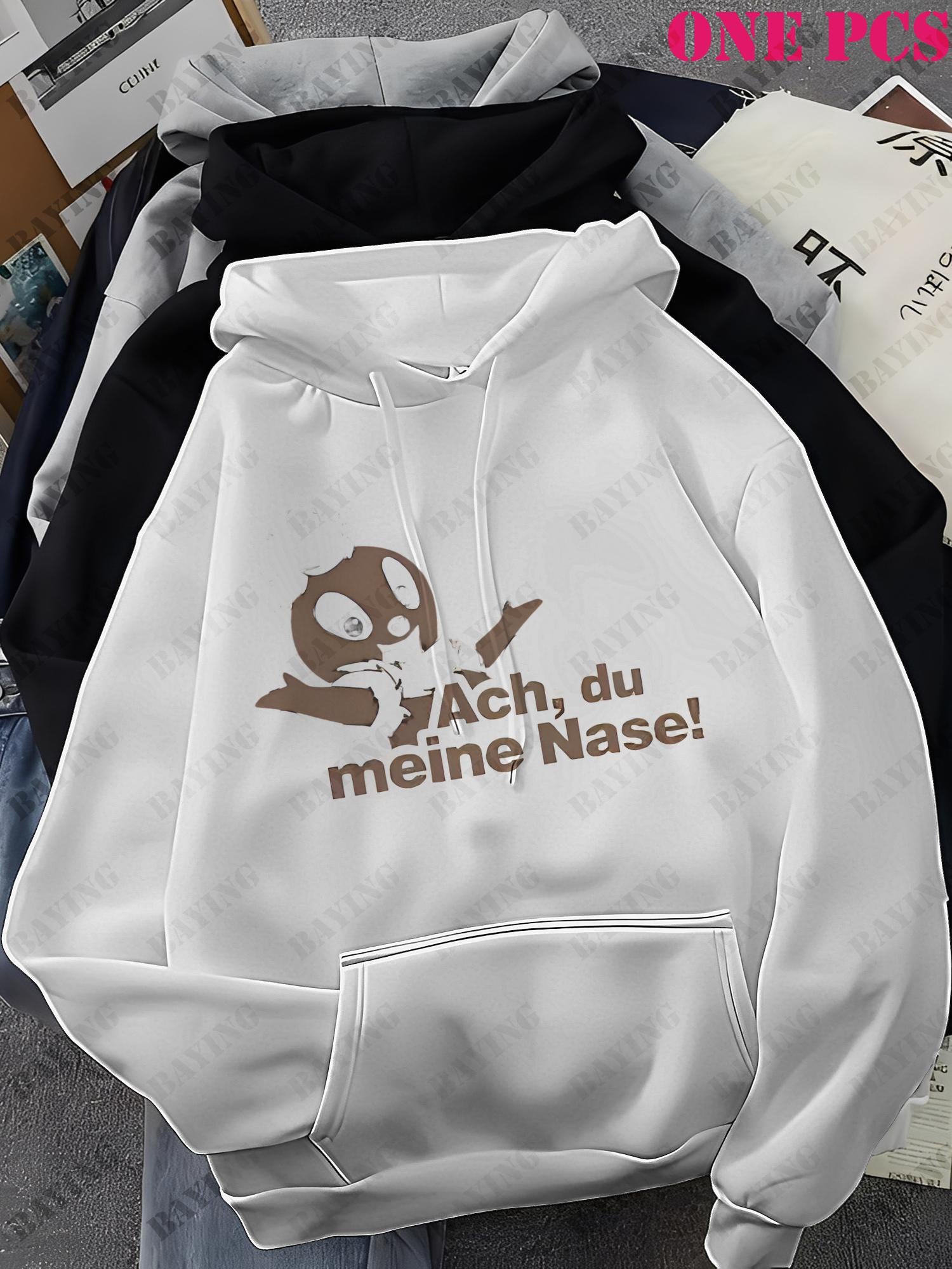 Sandman Pittiplatsch "Ach, du meine Nase!" Unisex Kapuzenpullover Hoodie