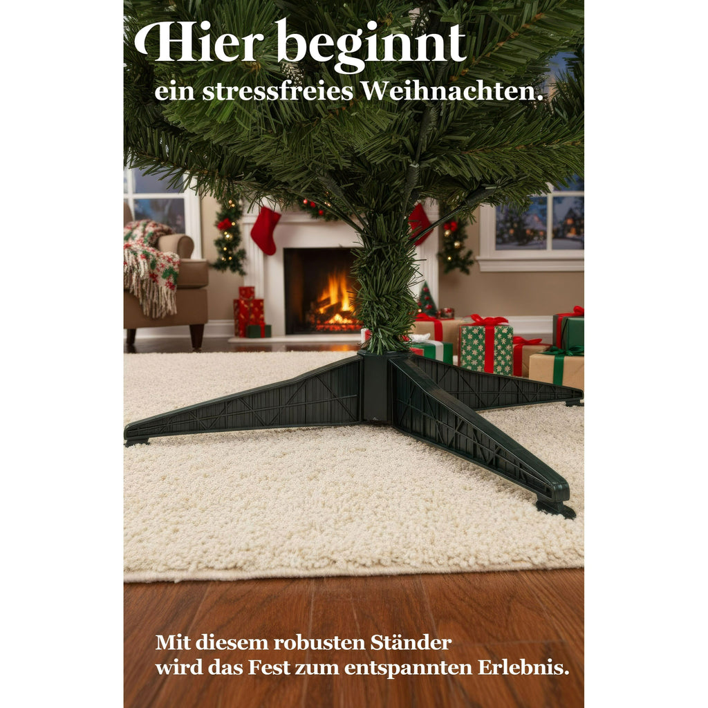 Künstlicher PVC-Weihnachtsbaum, 180 cm, Grün