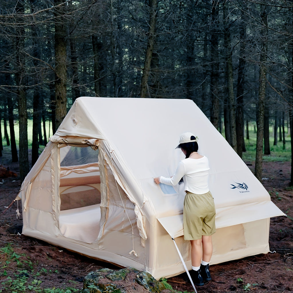 6-Personen XXL Campingzelt aufblasbar