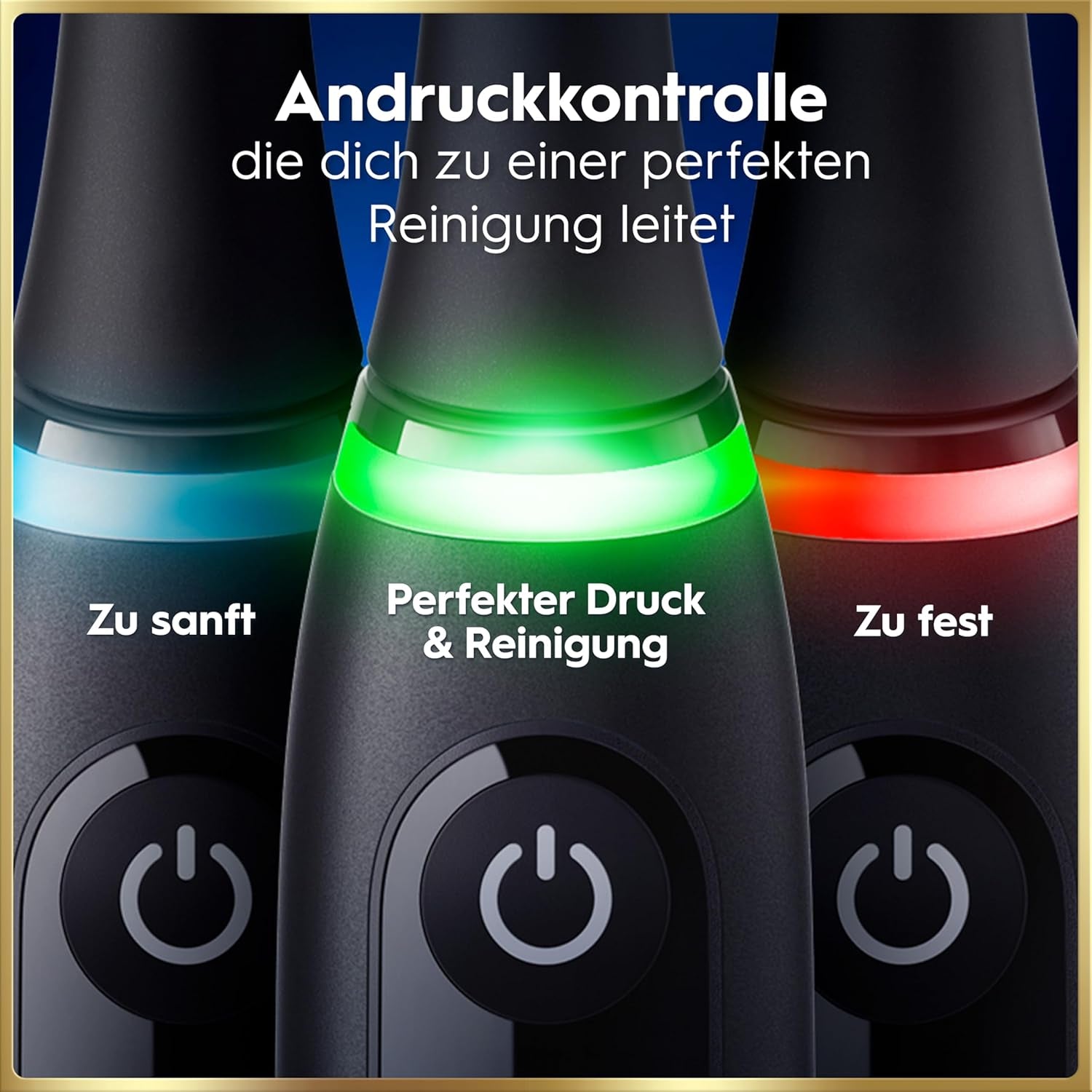 Oral-B Io Series 9 Elektrische Zahnbürste, Inkl. 3 Aufsteckbürsten, Lade-Reise-Etui, Schnellladestation