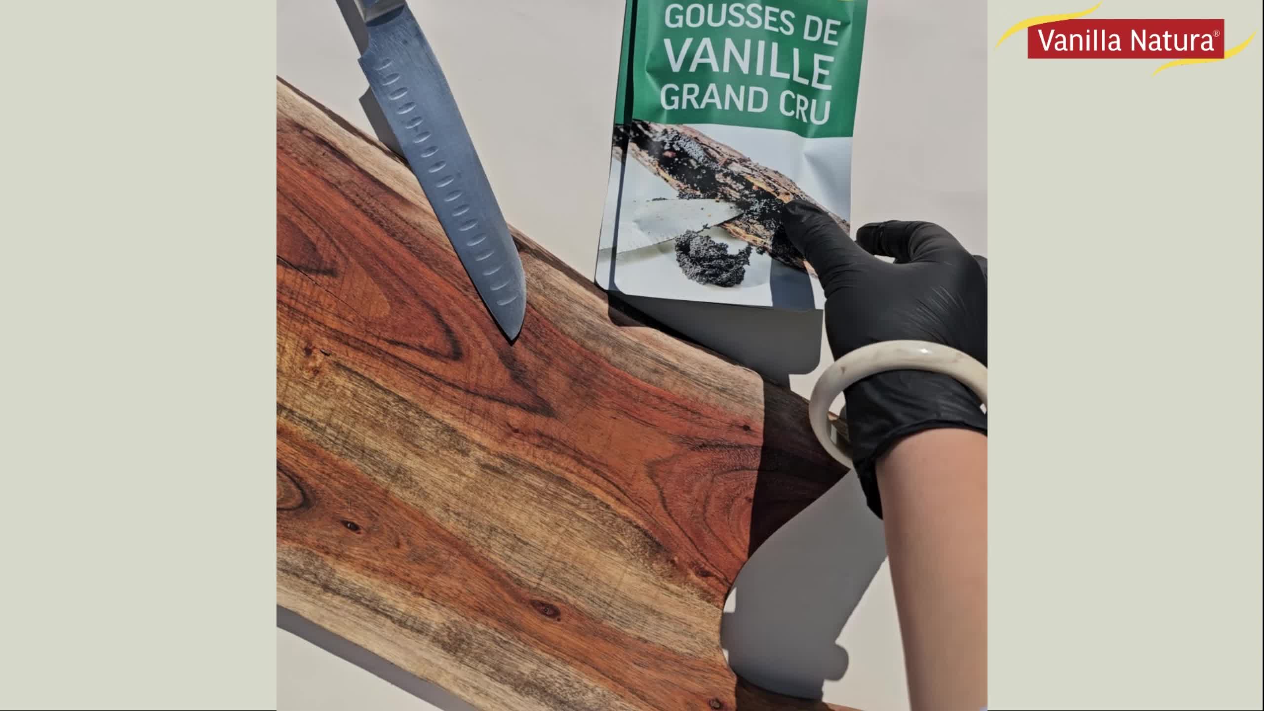 50 Grand Cru Vanillekapseln • Extra Gourmet Qualität Vanille • Geschmeidige und feste Kapsel • Ideal für Backwaren und Kochen •