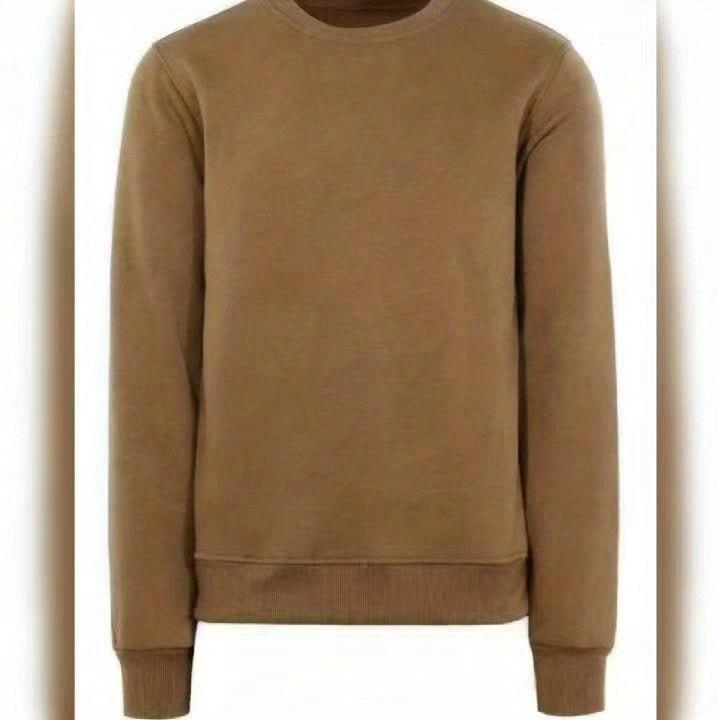 Herren-Sweatshirt mit Rundhalsausschnitt