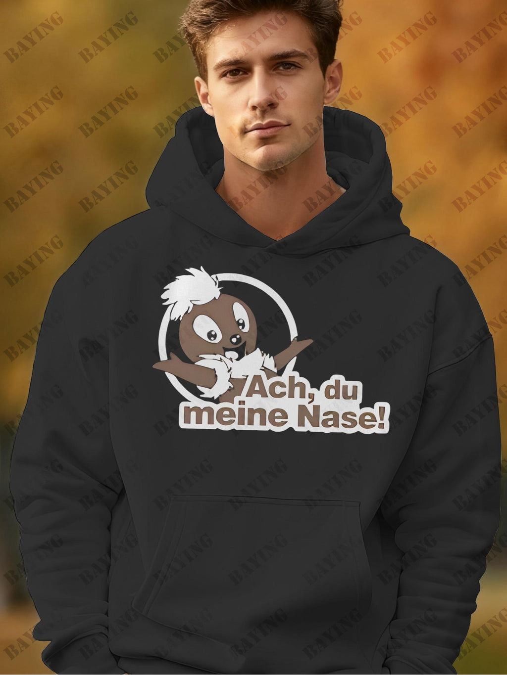 Sandman Pittiplatsch "Ach, du meine Nase!" Unisex Kapuzenpullover Hoodie