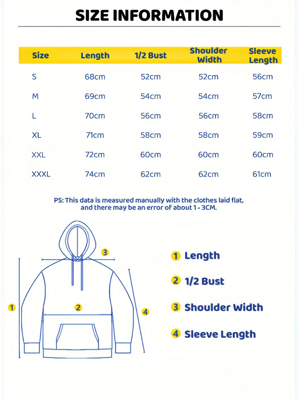 Herren Oversized Kapuzenpullover mit ROGUE Print