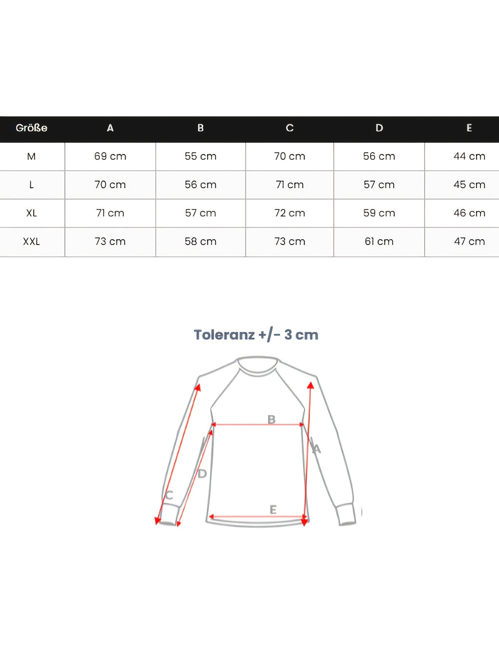 Herren-Sweatshirt mit Rundhalsausschnitt