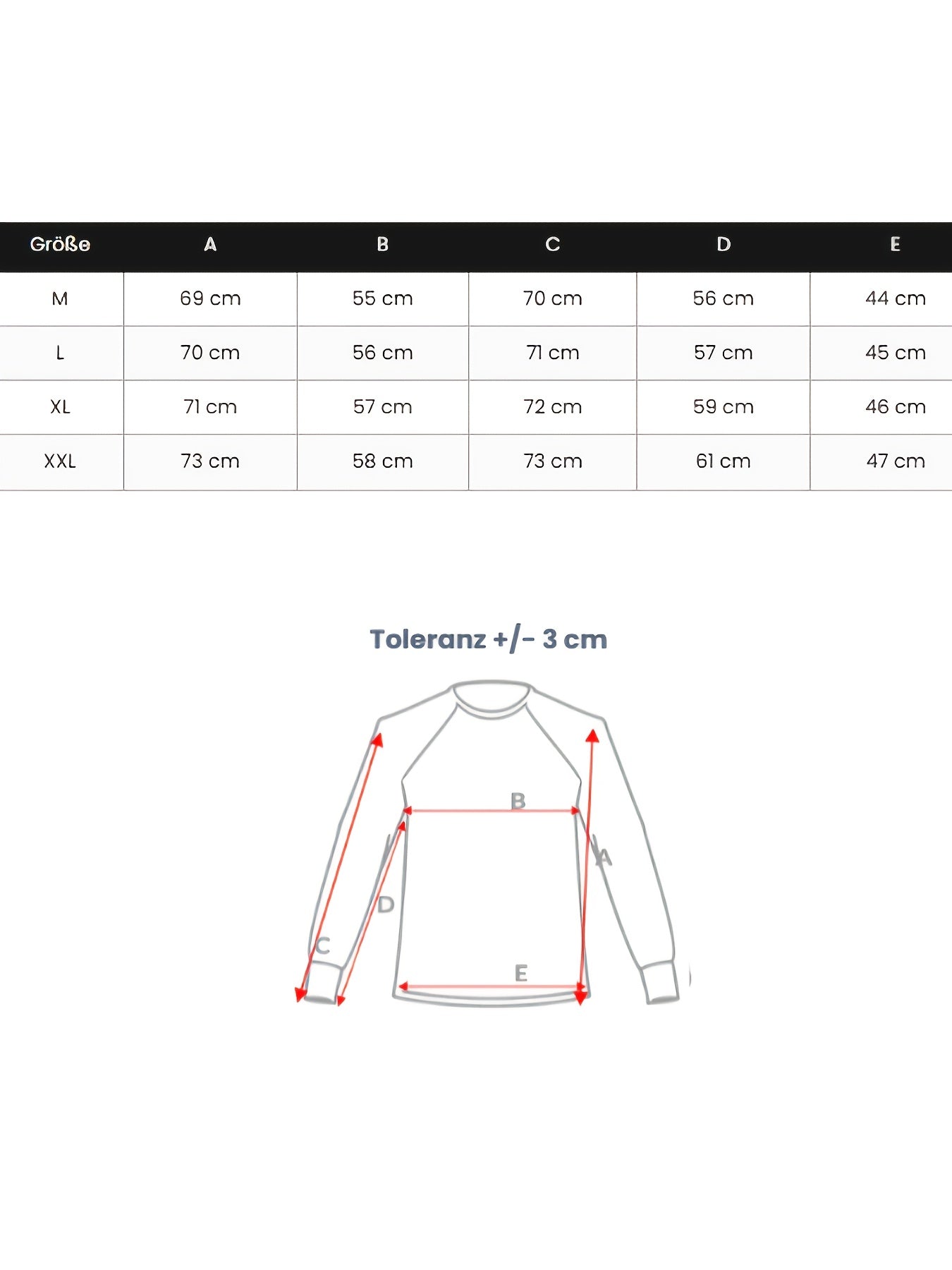 Herren-Sweatshirt mit Rundhalsausschnitt