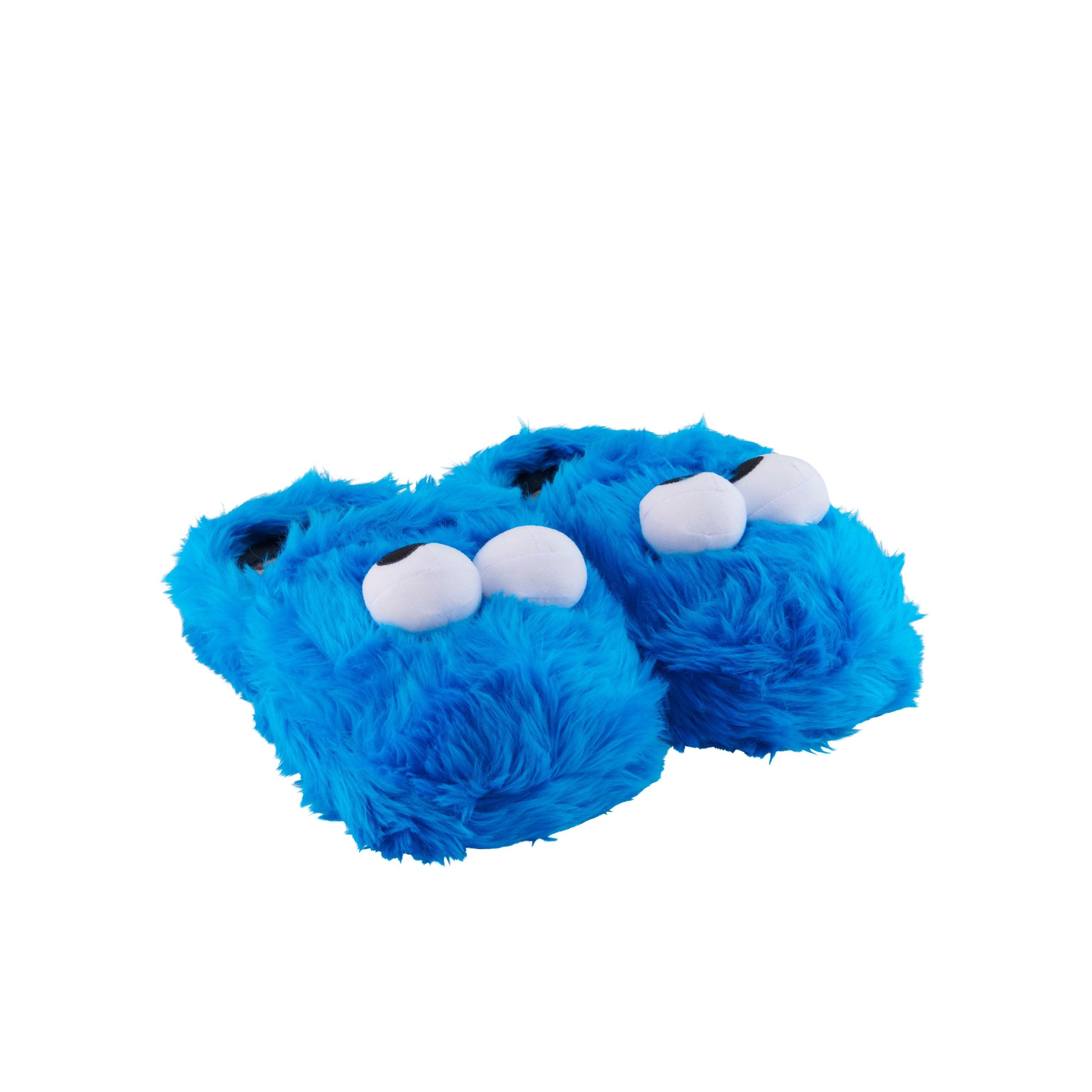 Sesamstraße Hausschuhe - Krümelmonster 3D Plüsch