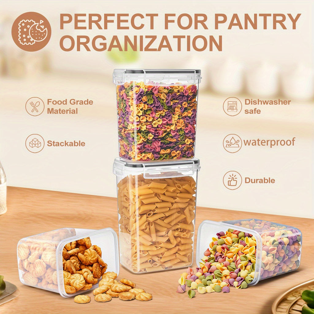 Luftdichte Lebensmittelbehälter mit Deckeln