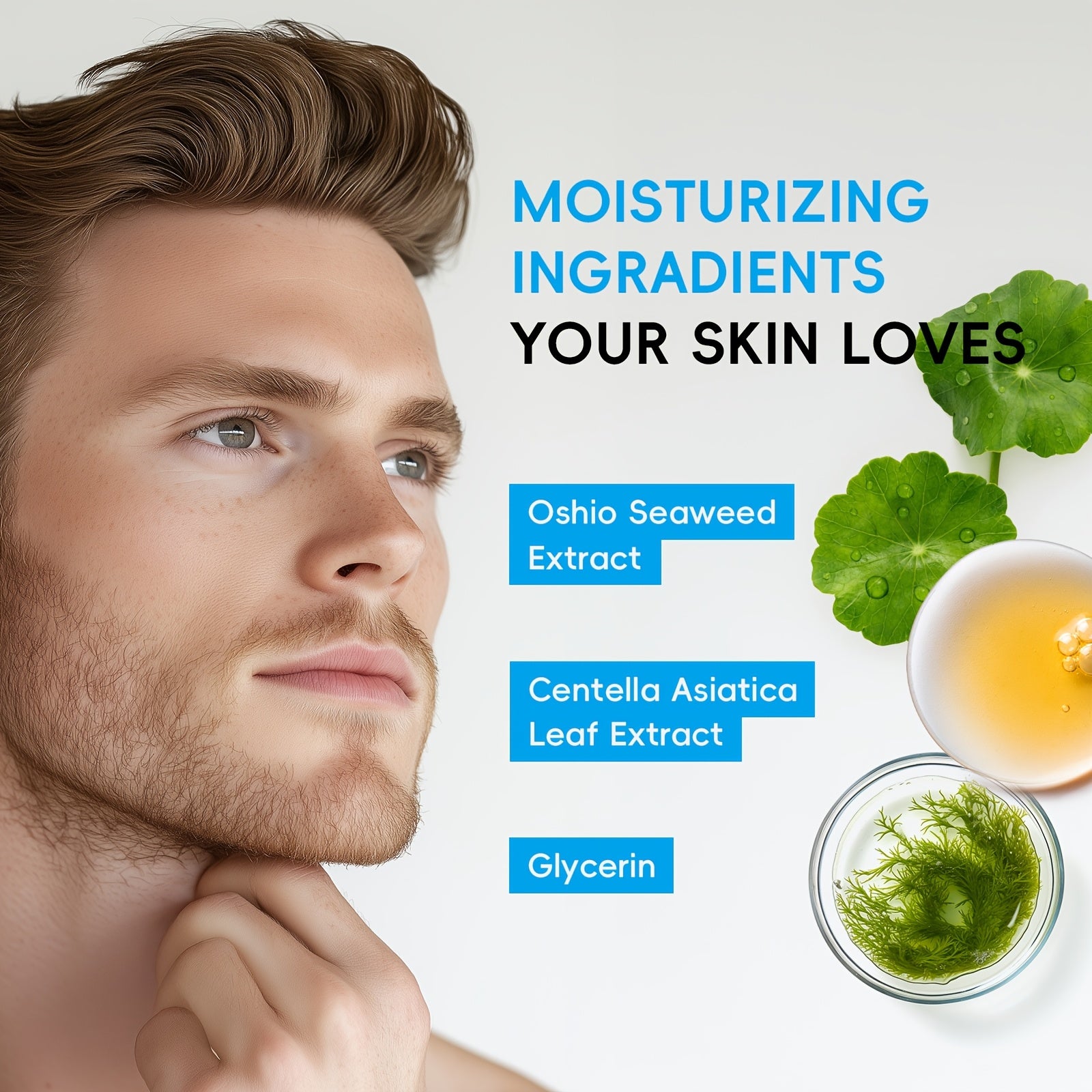 6-teiliges LAIKOU Herren Hautpflege-Geschenkset - Vollgröße