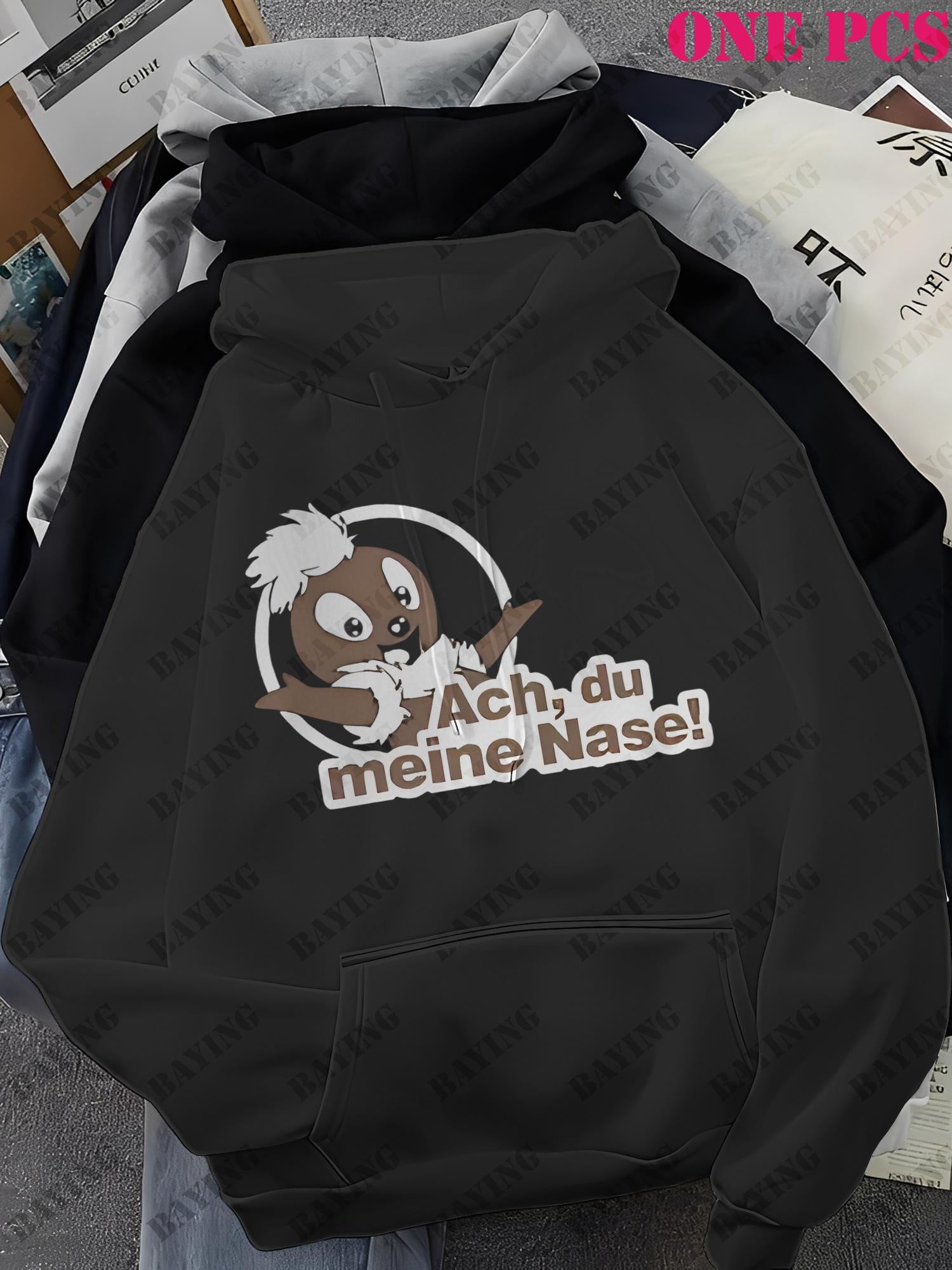 Sandman Pittiplatsch "Ach, du meine Nase!" Unisex Kapuzenpullover Hoodie