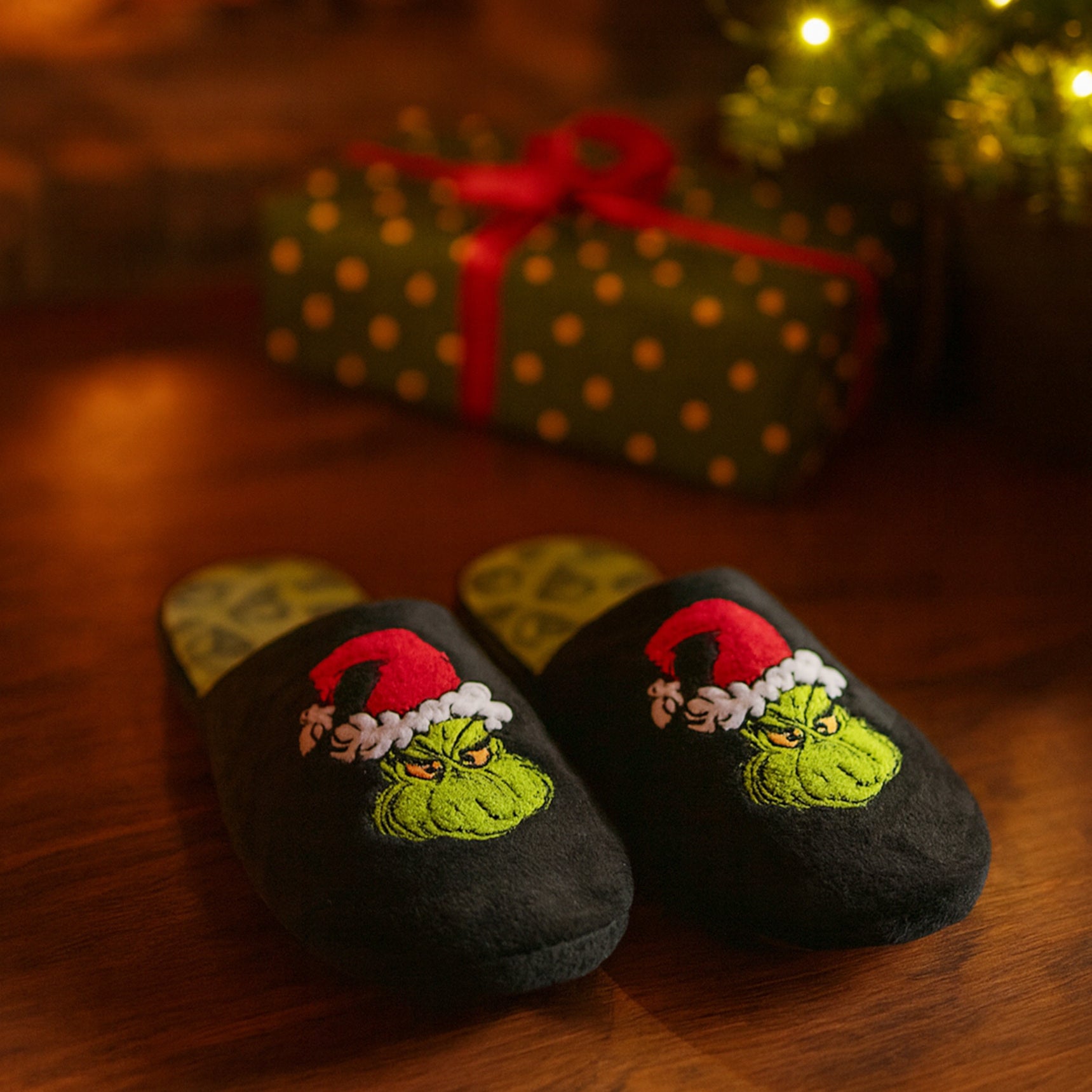 The Grinch Hausschuhe für Herren