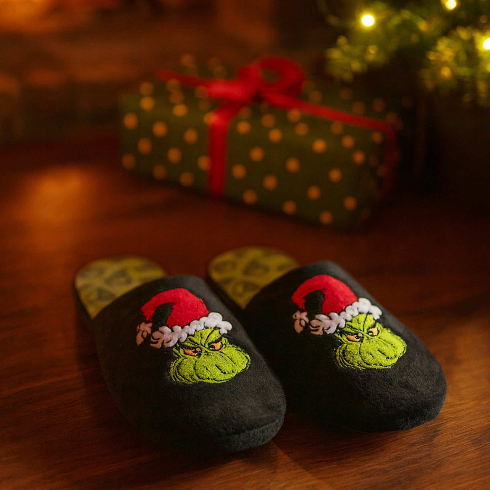 The Grinch Hausschuhe für Herren