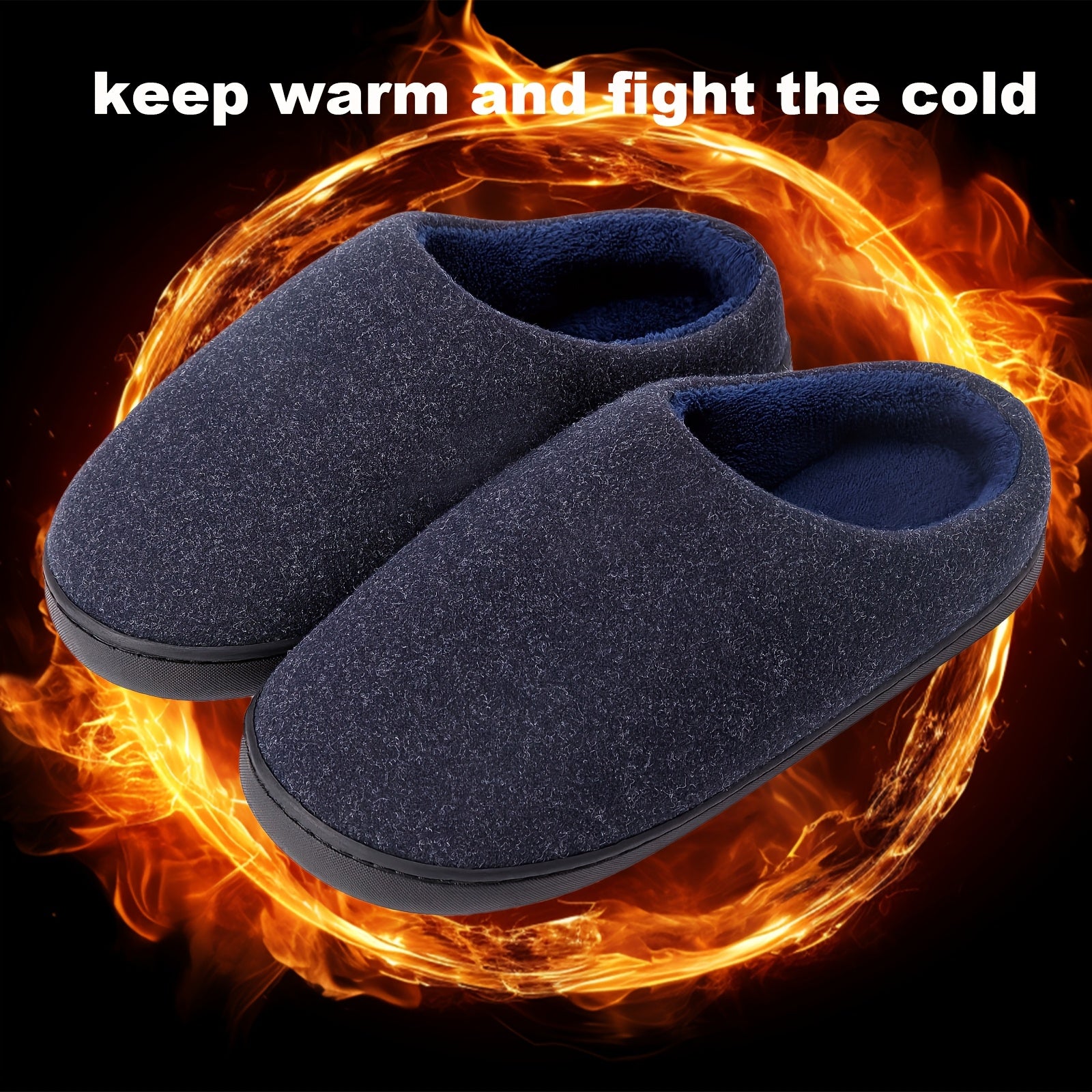 Memory-Schaum-Hausschuhe - Gemütlich, Rutschfest