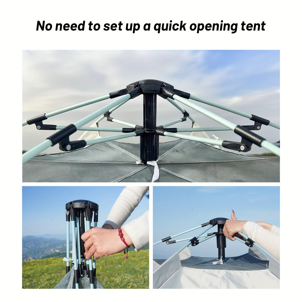 4-6-Personen Pop-Up-Camping-Zelt - Leichtgewichtiges, portables Outdoor-Zelt
