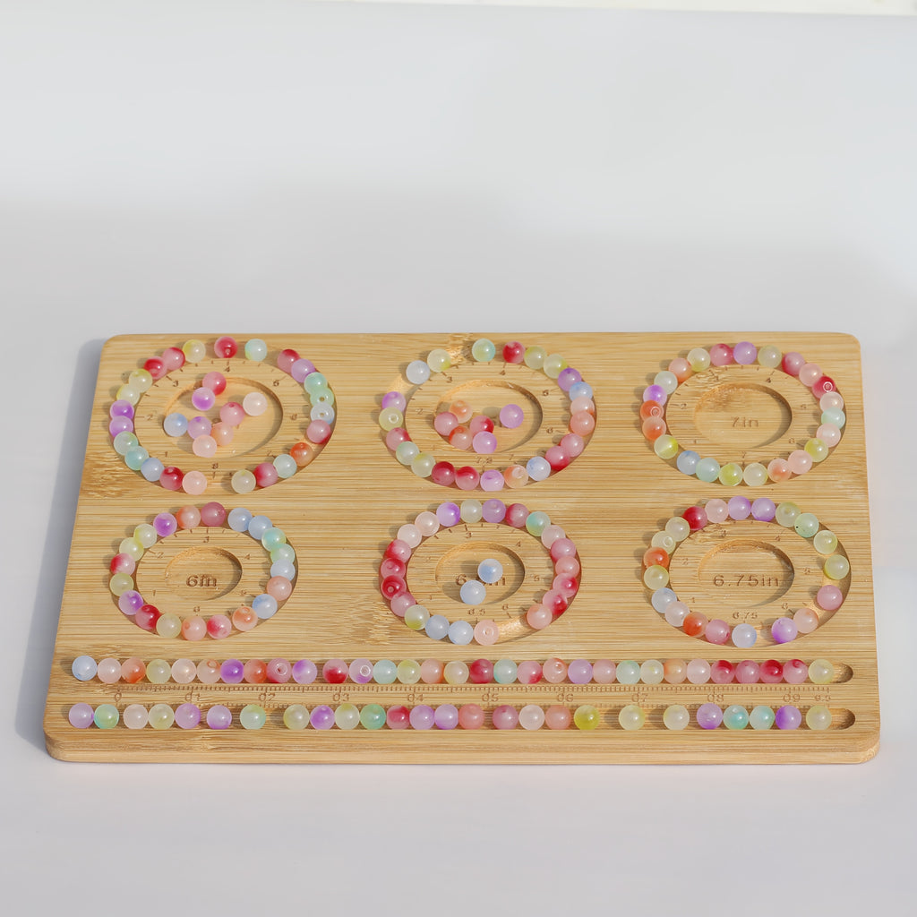 Perlenbrett für Schmuckherstellung - Ideal für Halsketten und Armbänder