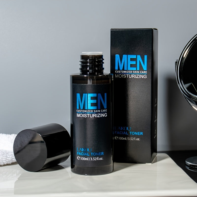 4er-Set Männer-Pflegeset - Tages- & Nachtpflege - Sanfte Reinigung, Feuchtigkeitspflege & Feuchtigkeitssperre