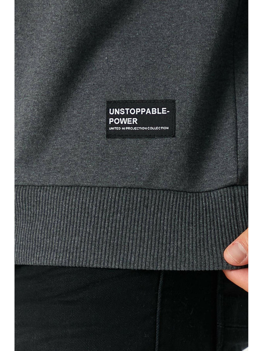Herren Sweatshirt Klassischer Pullover ohne Kapuze