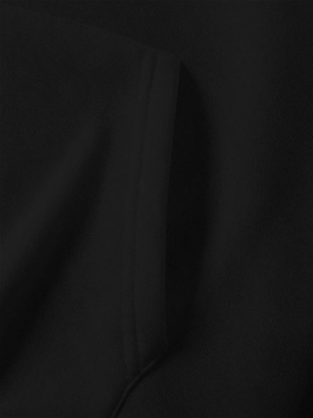 Herren-Los Angeles Grafik-Hoodie - Schwarzer Kapuzenpullover mit kräftiger weißen Schrift