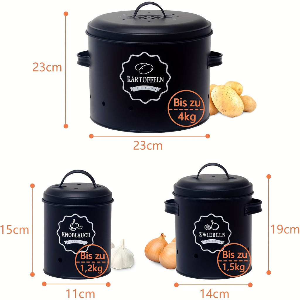 Premium Aufbewahrungsbox 3er-Set