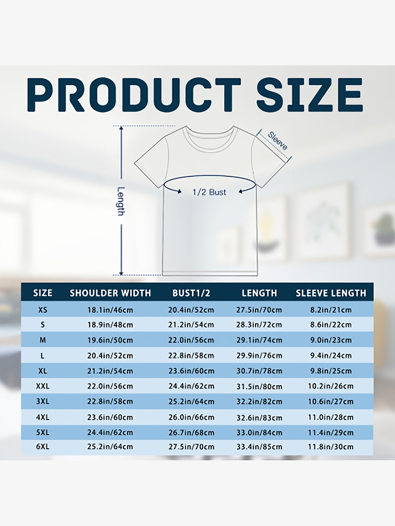 Herren T-Shirt in großen Größen, Schwarzes Kurzarm-T-Shirt mit Rundhalsausschnitt