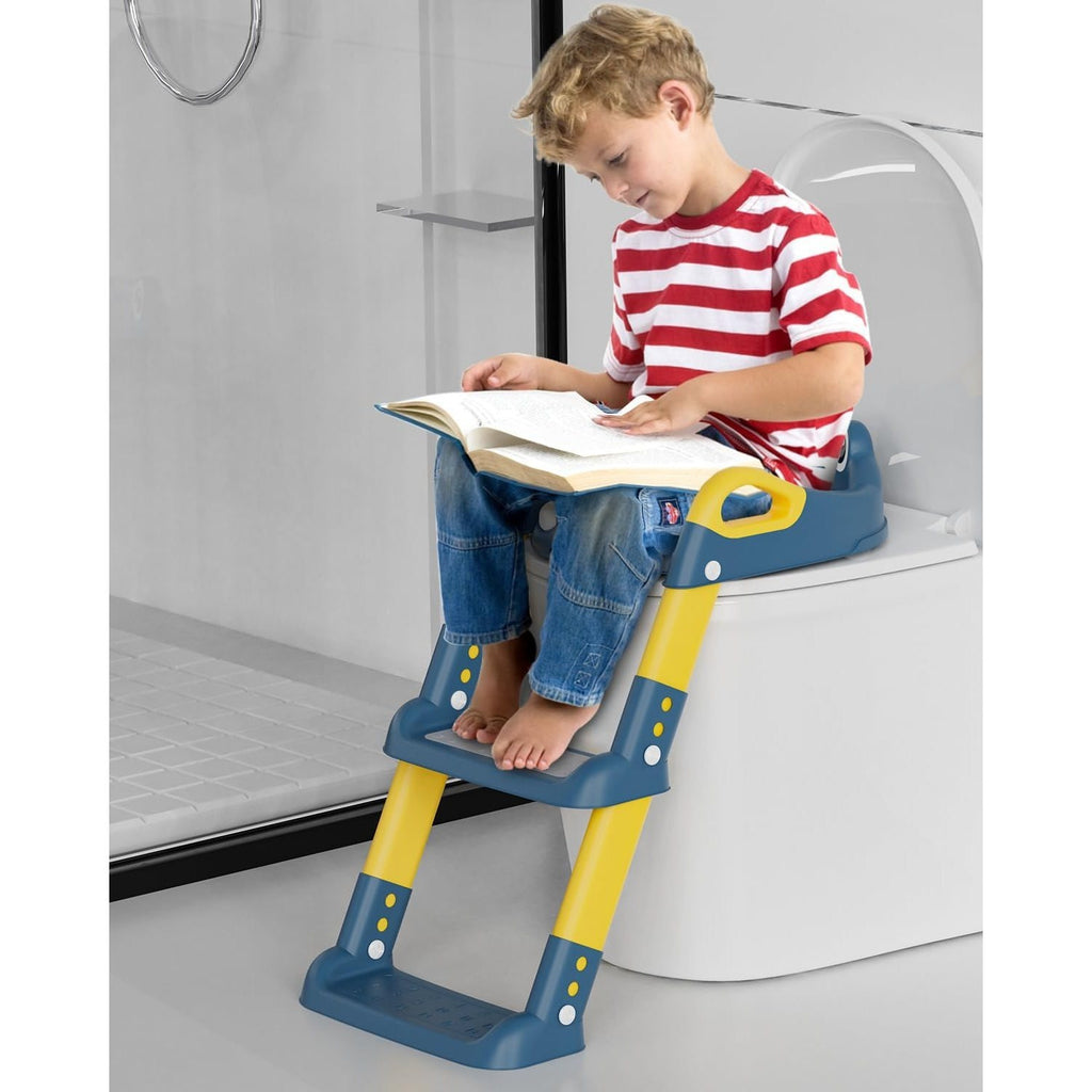 Kinder-Toilettenstuhl mit Treppe