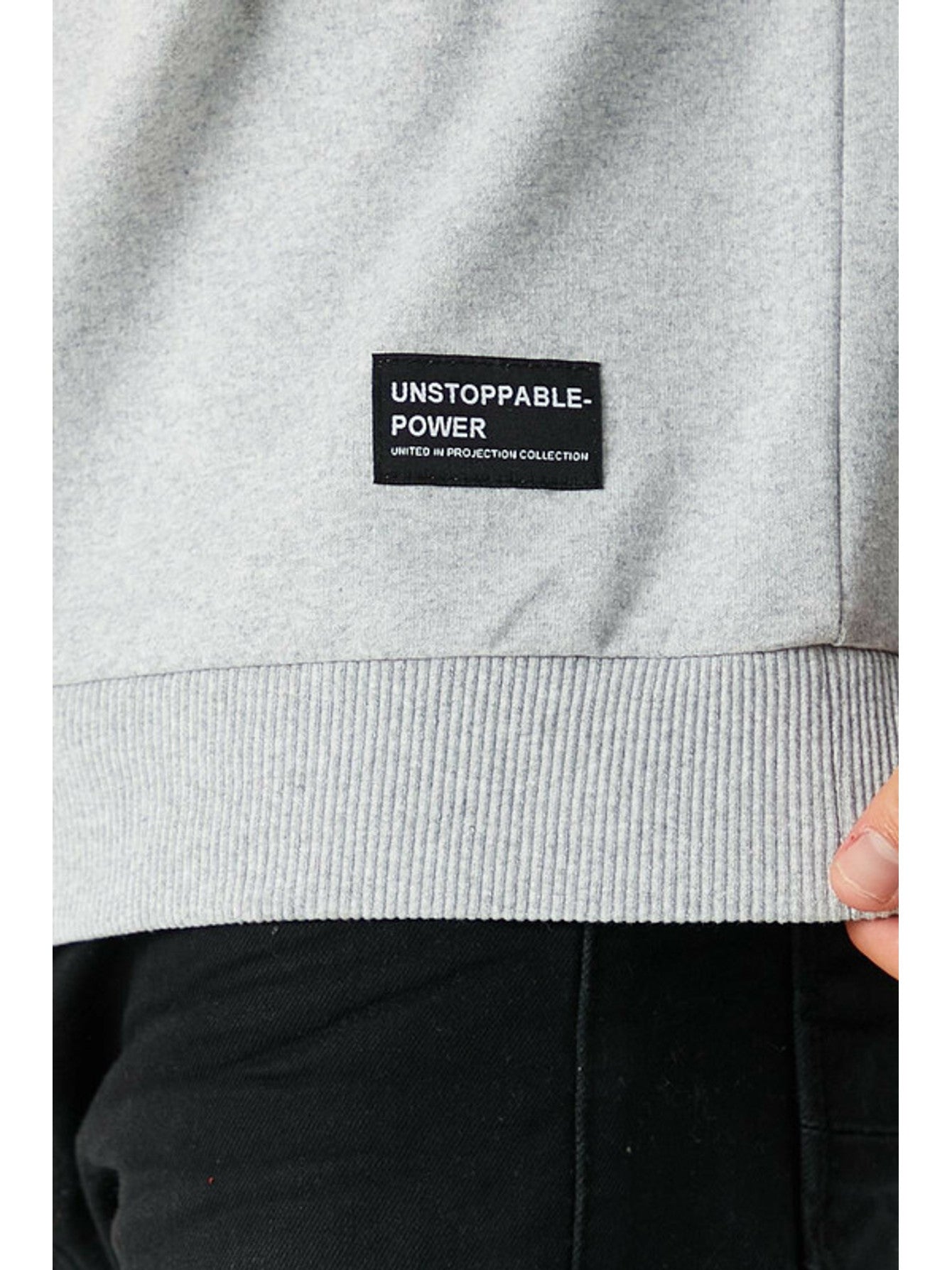 Herren Sweatshirt Klassischer Pullover ohne Kapuze