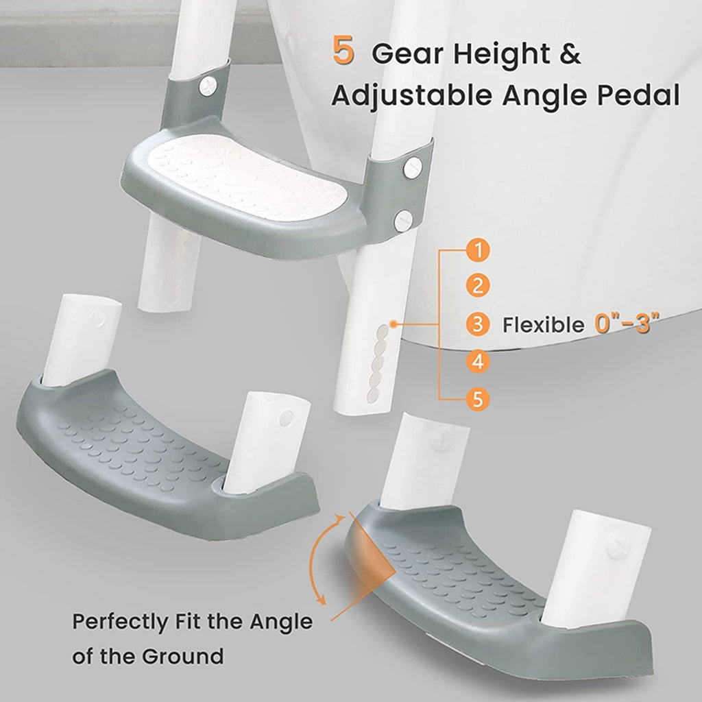 Kinder-Toilettenstuhl mit Treppe