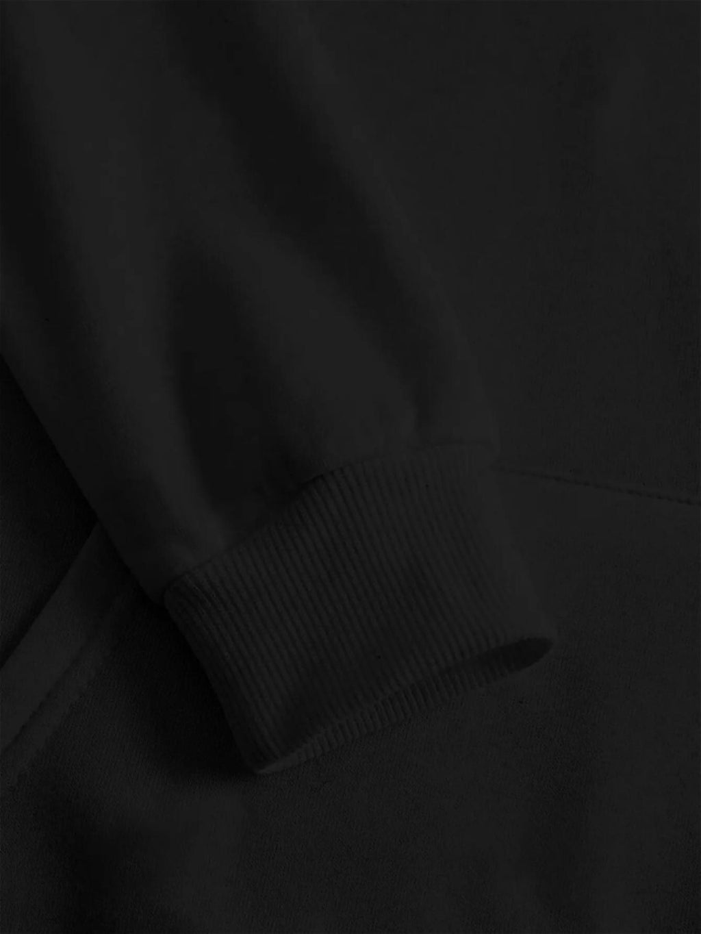 Herren-Los Angeles Grafik-Hoodie - Schwarzer Kapuzenpullover mit kräftiger weißen Schrift