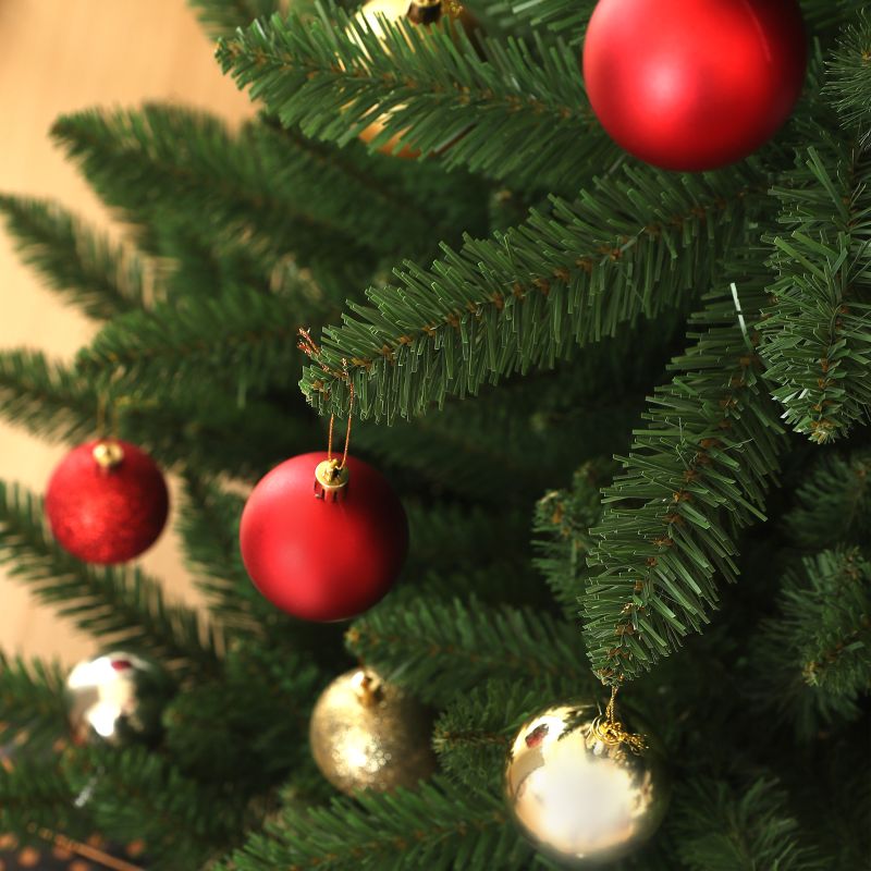 Nordmanntanne, naturgetreu, breit & üppig, 180 x Φ120 cm, Grün