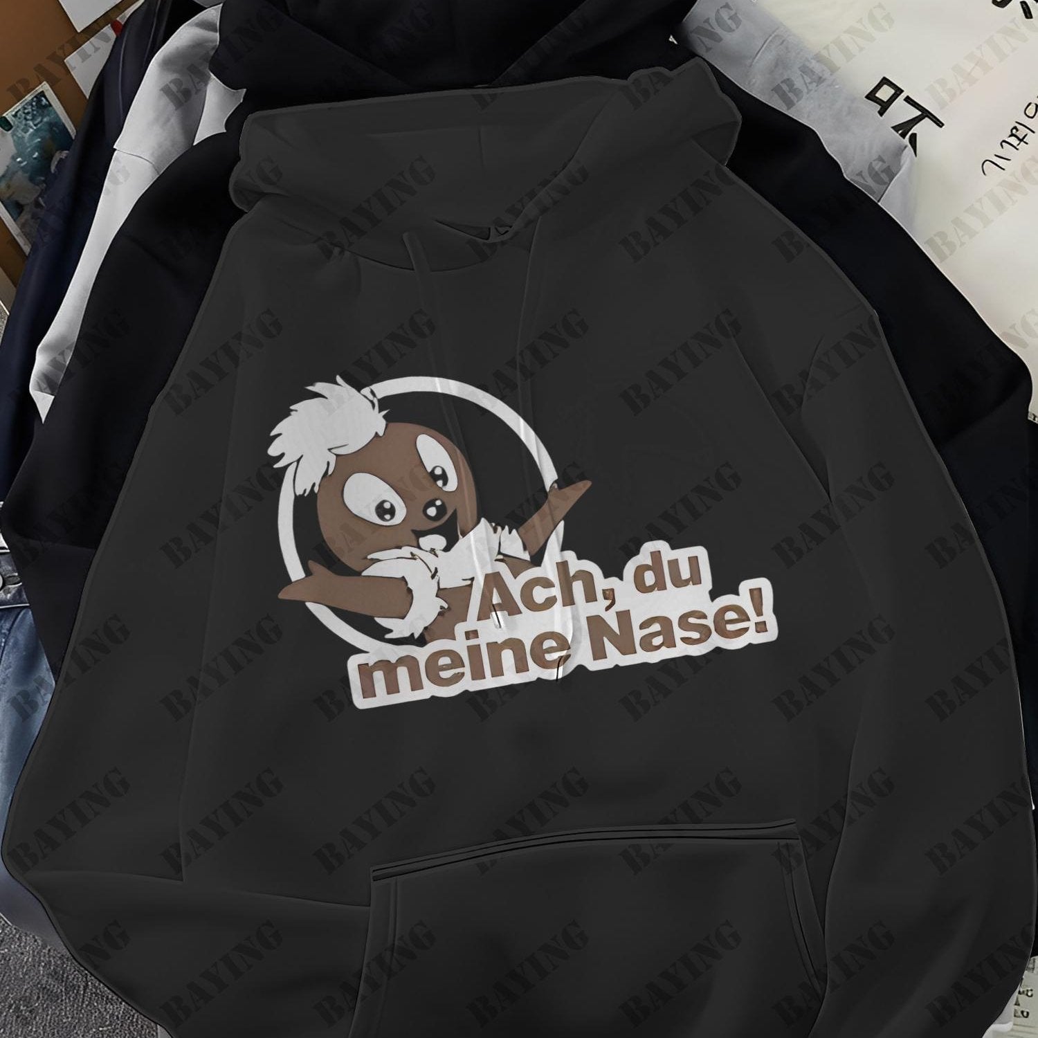 Sandman Pittiplatsch "Ach, du meine Nase!" Unisex Kapuzenpullover Hoodie