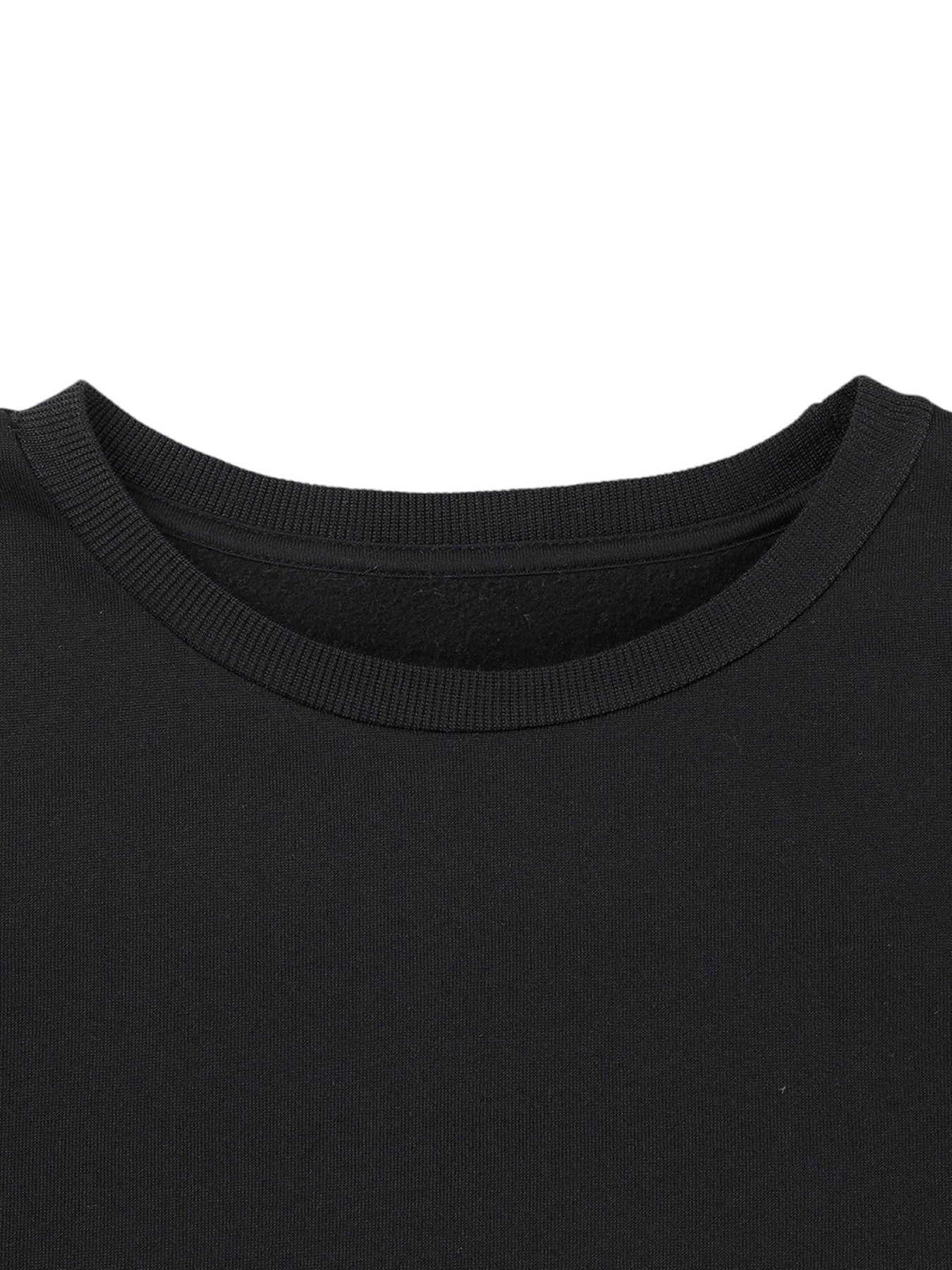 Herren Gothic Totenkopf & Blitzmuster Sweatshirt – Schwerer Casual Winterpullover