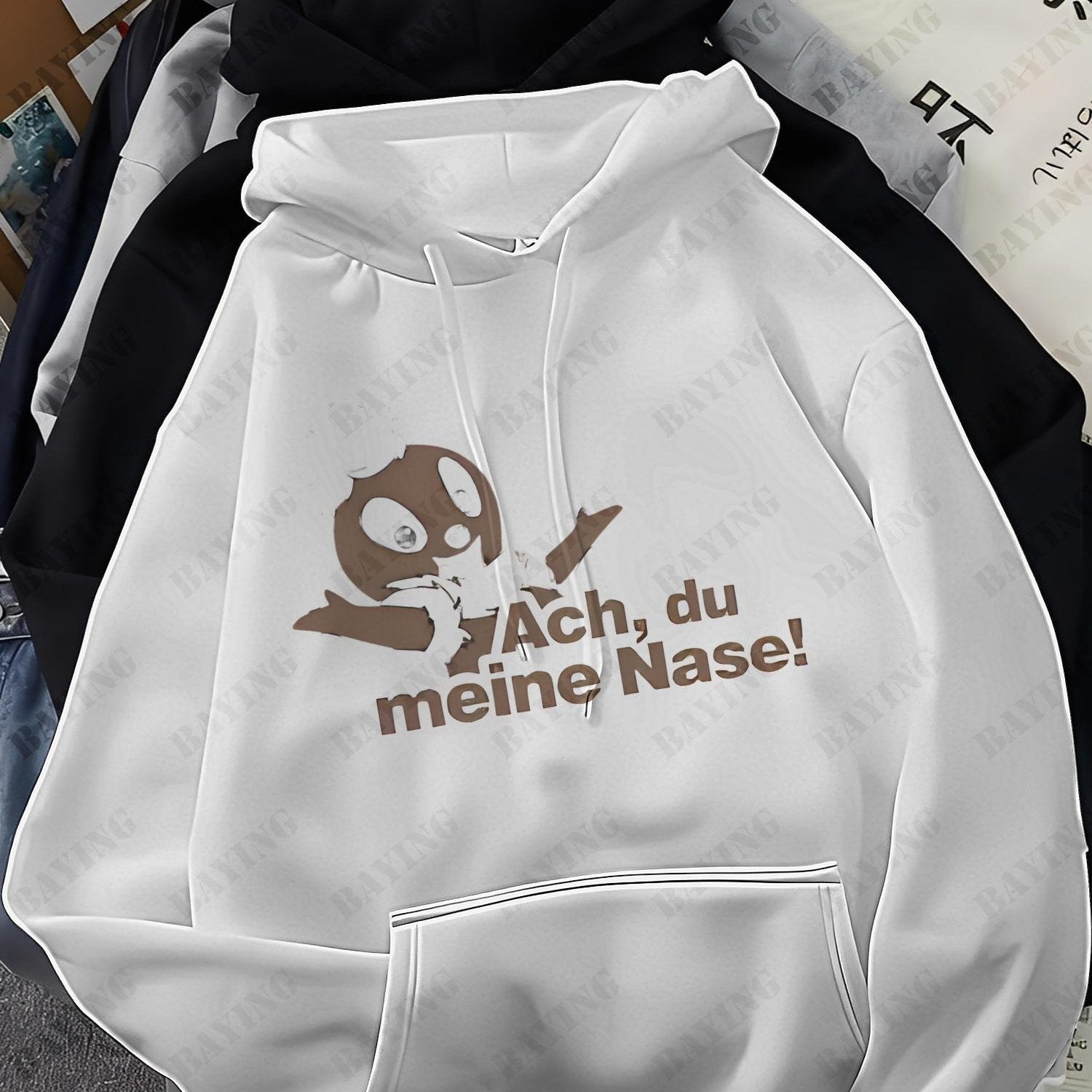 Sandman Pittiplatsch "Ach, du meine Nase!" Unisex Kapuzenpullover Hoodie