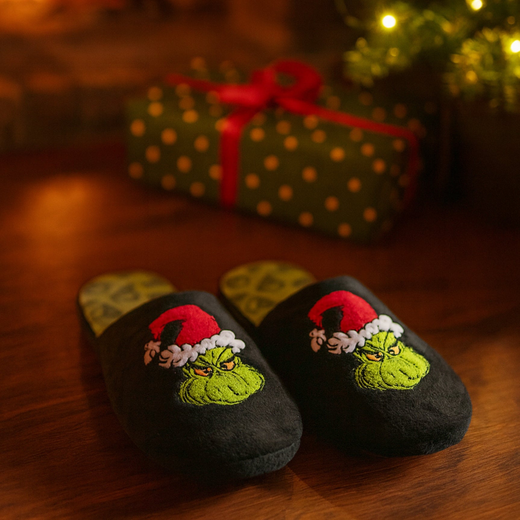 The Grinch Hausschuhe für Herren